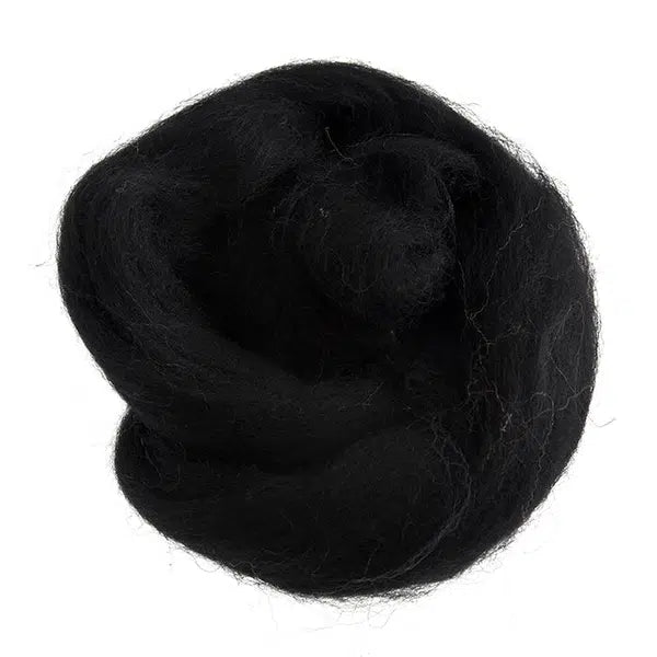 Natural Wool Roving 10g – view 10 | Truro Fabrics