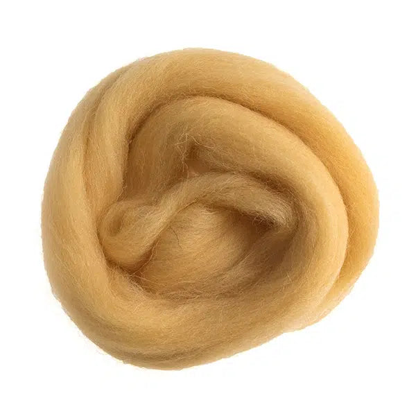 Natural Wool Roving 10g