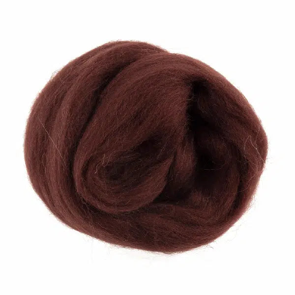 Natural Wool Roving 10g – view 2 | Truro Fabrics