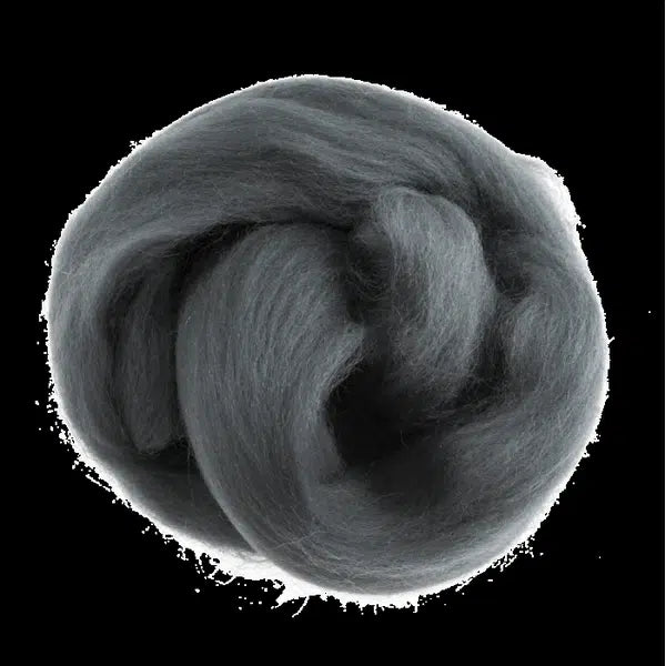 Natural Wool Roving 10g – view 3 | Truro Fabrics