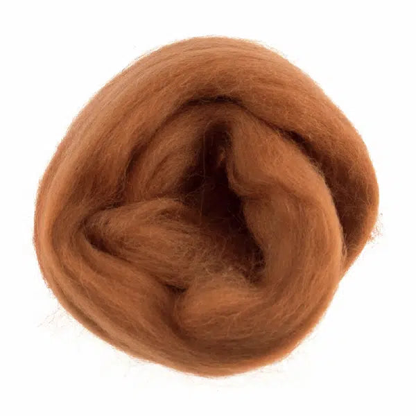 Natural Wool Roving 10g – view 6 | Truro Fabrics