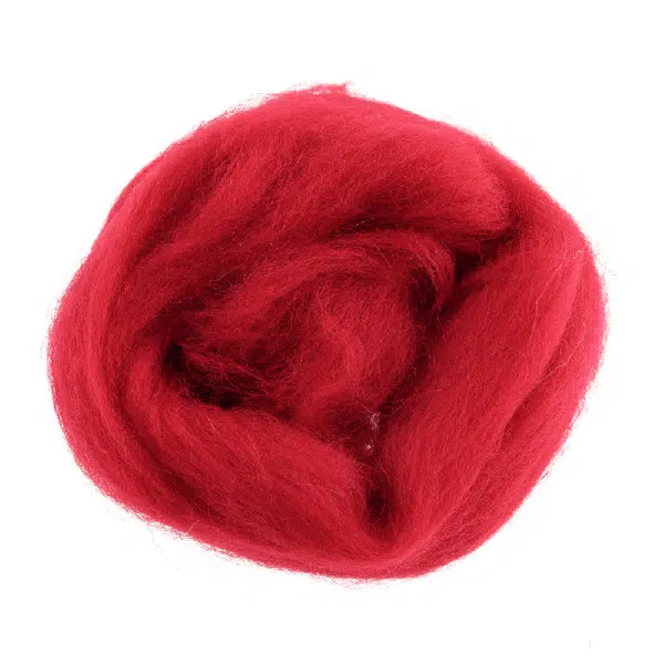 Natural Wool Roving 10g – view 9 | Truro Fabrics