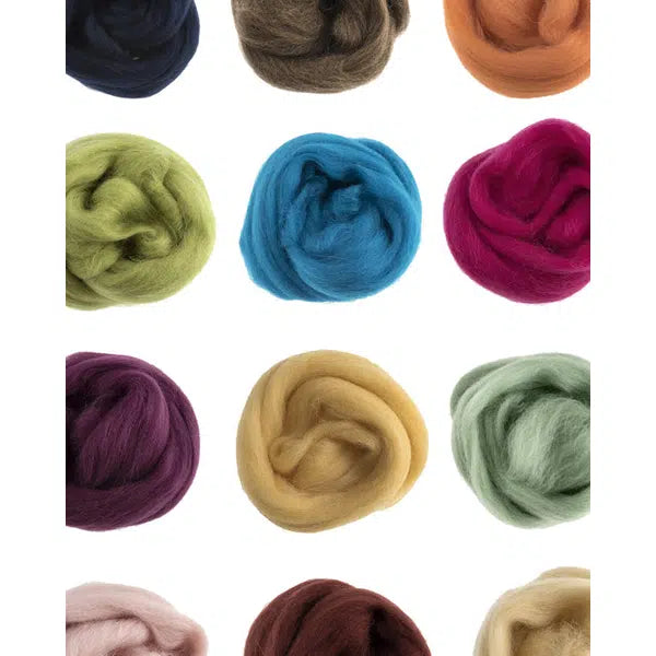 Natural Wool Roving 10g | Truro Fabrics