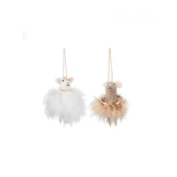 Needle Felting Kit – Fairy Mice Duo | Truro Fabrics