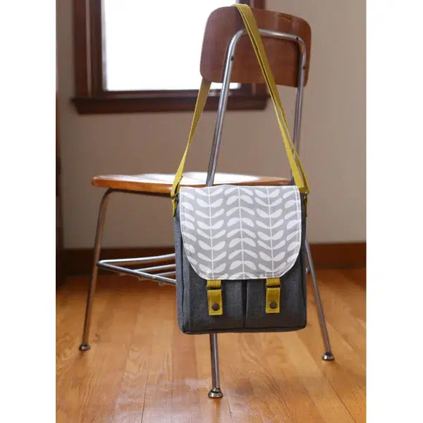 Noodlehead Sewing Pattern - Campfire Messenger Bag – view 5 | Truro Fabrics