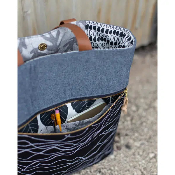 Noodlehead Sewing Pattern - Caravan Tote & Pouch – view 4 | Truro Fabrics