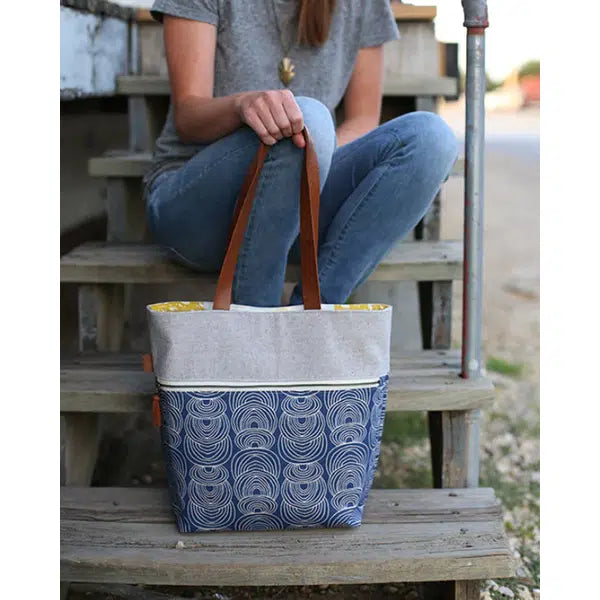 Noodlehead Sewing Pattern - Caravan Tote & Pouch – view 7 | Truro Fabrics