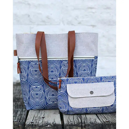Noodlehead Sewing Pattern - Caravan Tote & Pouch | Truro Fabrics