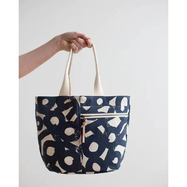 Noodlehead Sewing Pattern - Crescent Tote Bag – view 6 | Truro Fabrics
