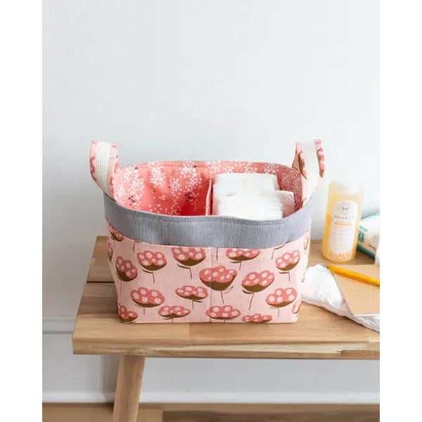 Noodlehead Sewing Pattern - Divided Basket | Truro Fabrics