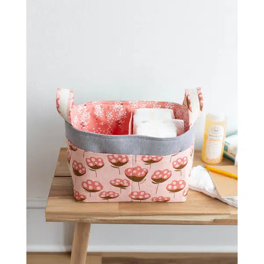 Noodlehead Sewing Pattern - Divided Basket | Truro Fabrics