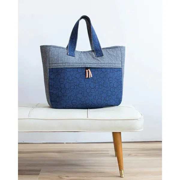 Noodlehead Sewing Pattern - Fika Tote Bag – view 5 | Truro Fabrics