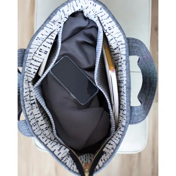 Noodlehead Sewing Pattern - Fika Tote Bag – view 6 | Truro Fabrics