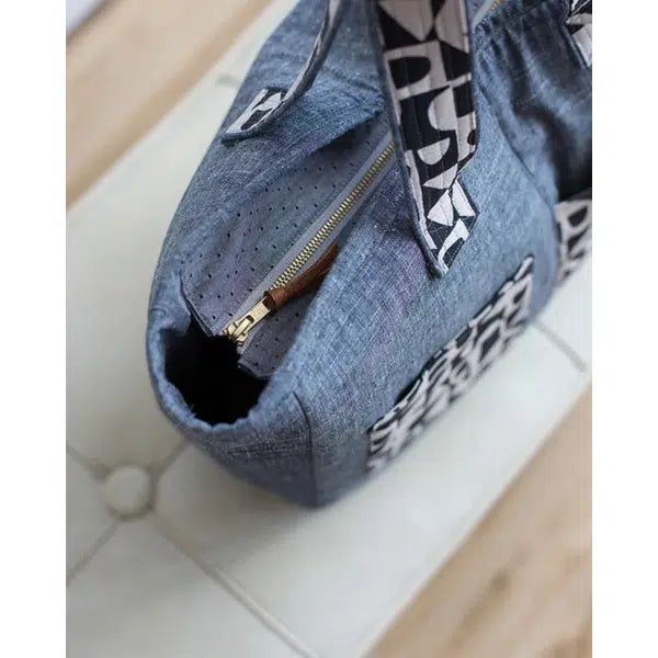 Noodlehead Sewing Pattern - Fika Tote Bag – view 7 | Truro Fabrics