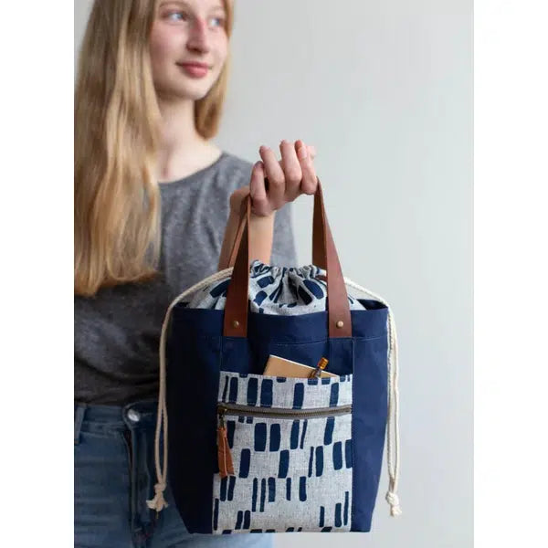 Noodlehead Sewing Pattern - Firefly Tote Bag – view 3 | Truro Fabrics