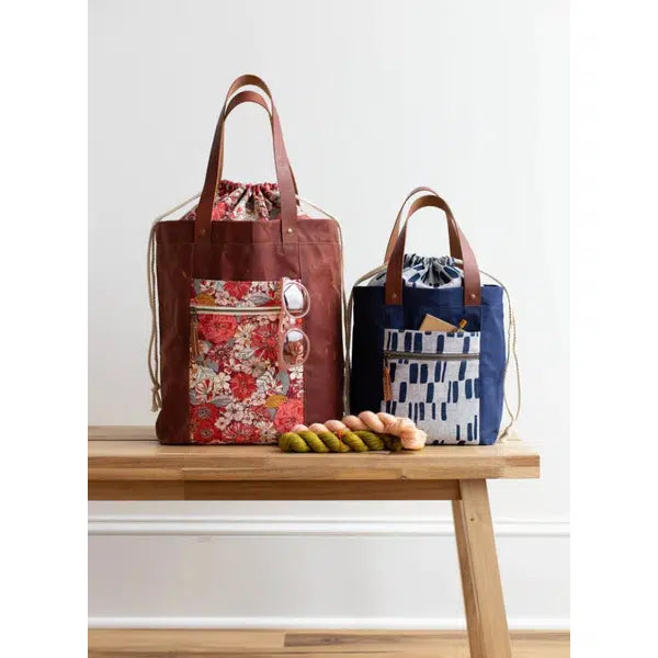 Noodlehead Sewing Pattern - Firefly Tote Bag | Truro Fabrics