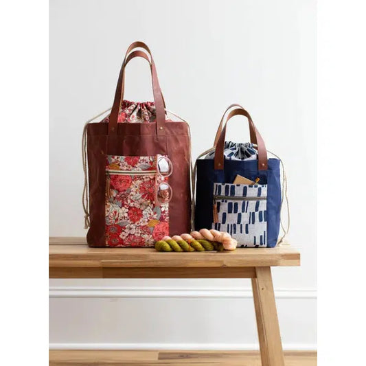 Noodlehead Sewing Pattern - Firefly Tote Bag | Truro Fabrics