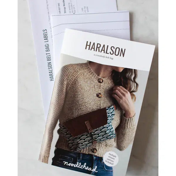 Noodlehead Sewing Pattern - Haralson Belt Bag – view 6 | Truro Fabrics