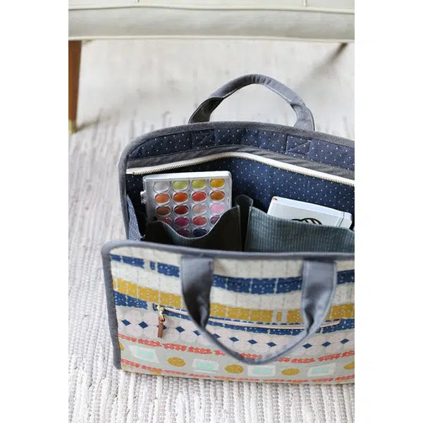 Noodlehead Sewing Pattern - Makers Tote Bag – view 4 | Truro Fabrics