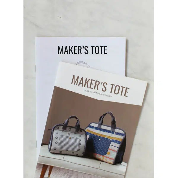 Noodlehead Sewing Pattern - Makers Tote Bag – view 6 | Truro Fabrics