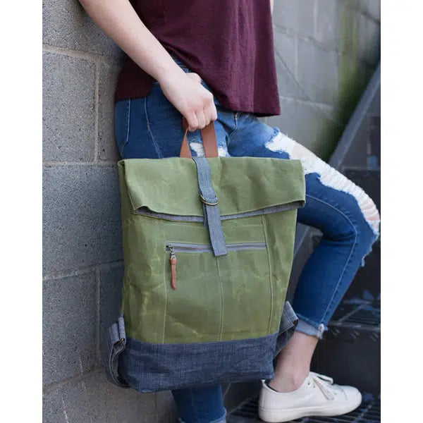 Noodlehead Sewing Pattern - Range Backpack – view 3 | Truro Fabrics