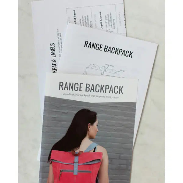 Noodlehead Sewing Pattern - Range Backpack – view 6 | Truro Fabrics