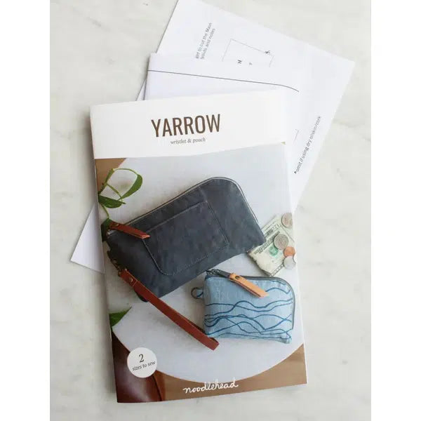 Noodlehead Sewing Pattern - Yarrow Wristlet & Pouch – view 4 | Truro Fabrics
