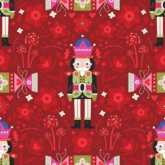 Christmas Patchwork Fabric - Nordic Noel - Nutcracker – Truro Fabrics