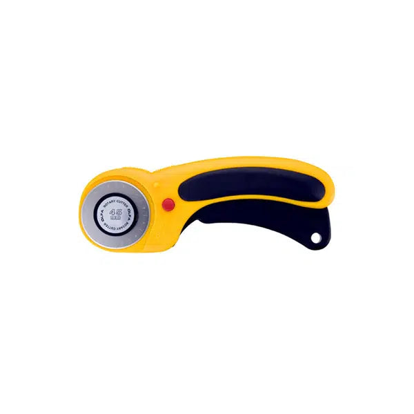 Olfa Rotary Cutter - 45mm Deluxe Retracting – view 2 | Truro Fabrics