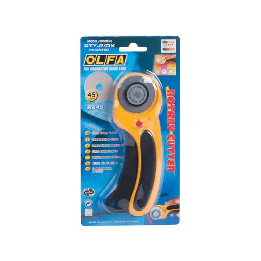 Olfa Rotary Cutter - 45mm Deluxe Retracting | Truro Fabrics