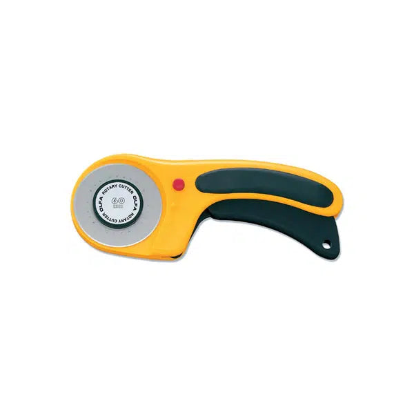 Olfa Rotary Cutter - 60mm Deluxe Large – view 2 | Truro Fabrics