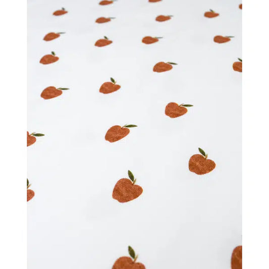 Organic Cotton Jersey Fabric - Tiny Apples | Truro Fabrics
