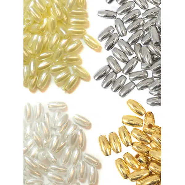 Oval Beads - Assorted Colours | Truro Fabrics