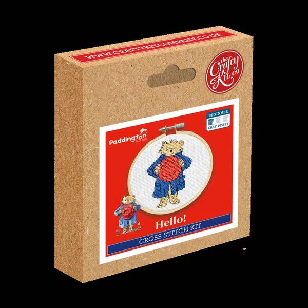 Paddington - Hello! Mini Cross Stitch Kit – view 4 | Truro Fabrics