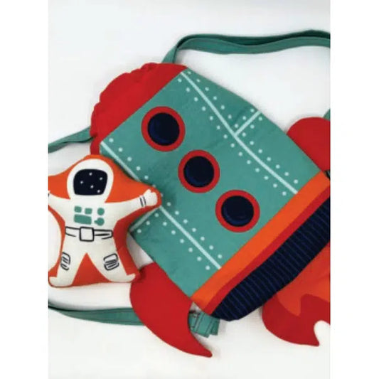 Patchwork Cotton Fabric - 321 Blast Off - Blast Off Backpack Panel | Truro Fabrics
