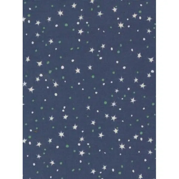 Patchwork Cotton Fabric - 321 Blast Off - Galaxy Blue | Truro Fabrics
