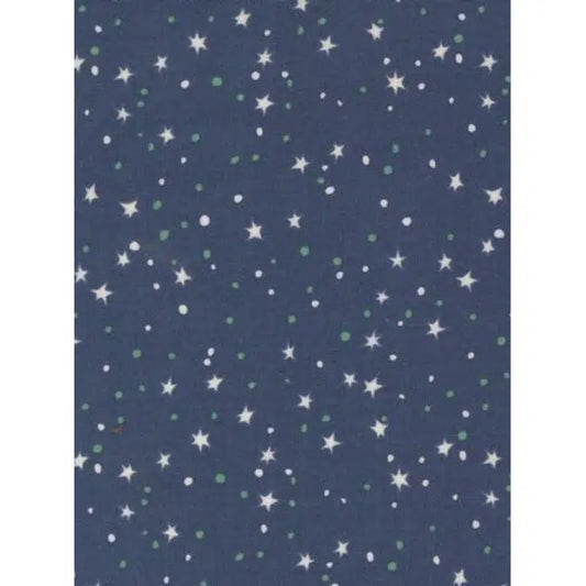 Patchwork Cotton Fabric - 321 Blast Off - Galaxy Blue | Truro Fabrics