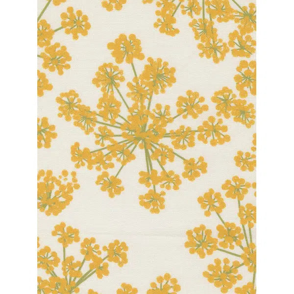 Patchwork Cotton Fabric - Garden Series - Fennel on Cream | Truro Fabrics