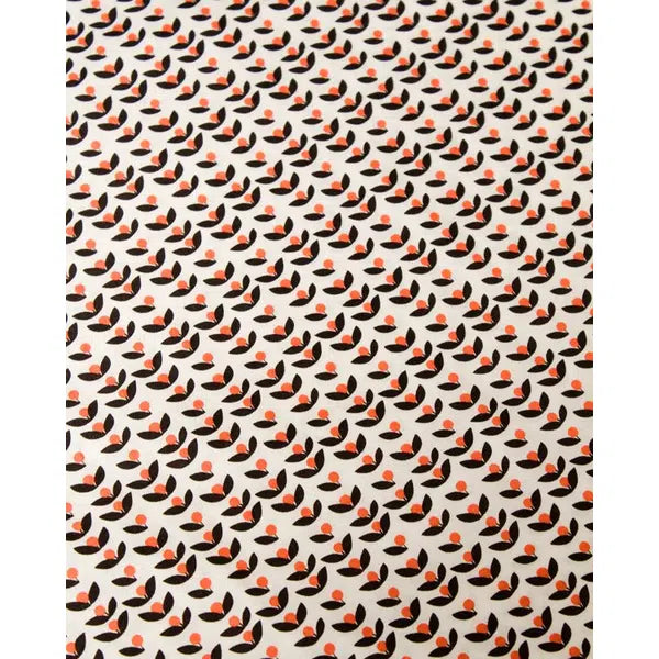 Patchwork Cotton Fabric - Lilla Tove Coral – view 3 | Truro Fabrics