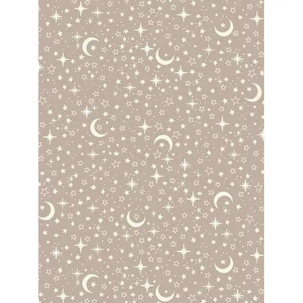 Patchwork Cotton Fabric - Little Ones - Stars Grey | Truro Fabrics