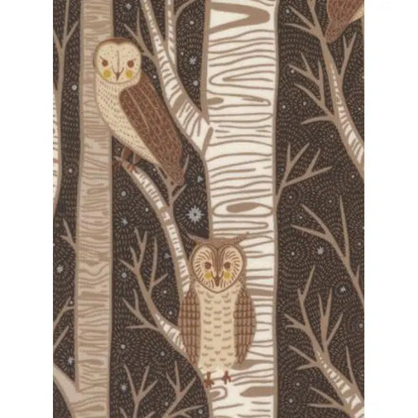 Patchwork Cotton Fabric - Night Owl - Night Owl - Midnight | Truro Fabrics
