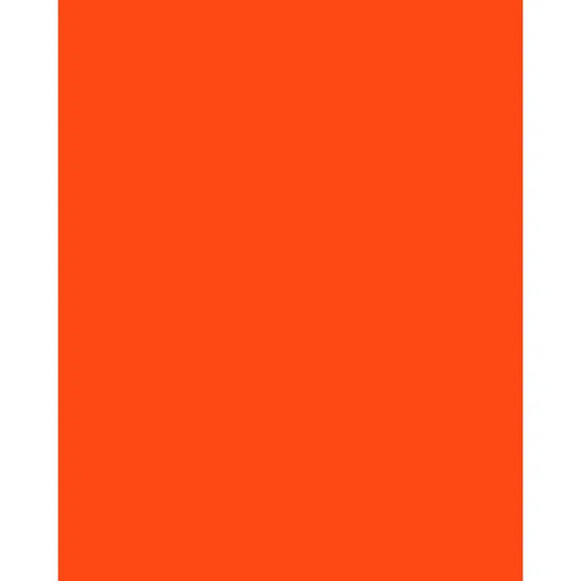 Patchwork Cotton Fabric - Spectrum Solids - Bright Orange | Truro Fabrics