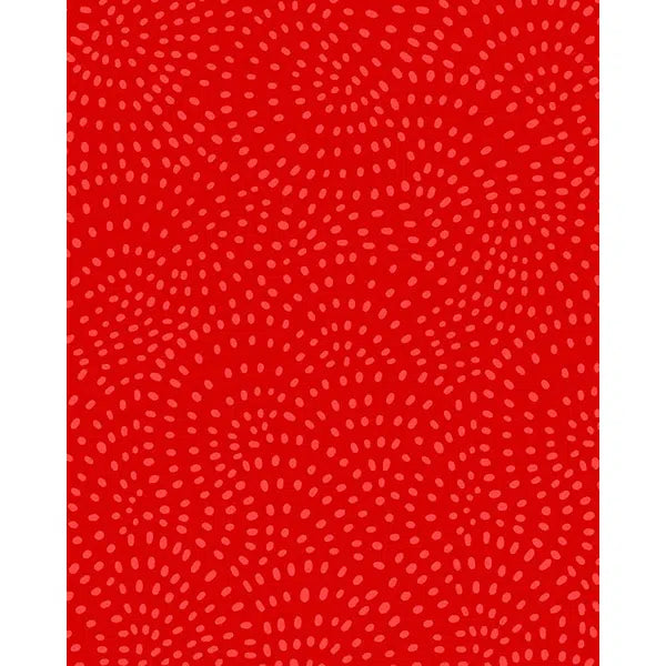 Patchwork Cotton Fabric - Twist - Red | Truro Fabrics