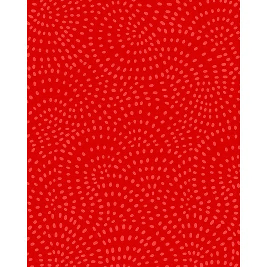 Patchwork Cotton Fabric - Twist - Red | Truro Fabrics