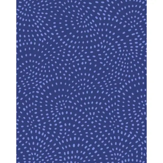 Patchwork Cotton Fabric - Twist - Royal | Truro Fabrics