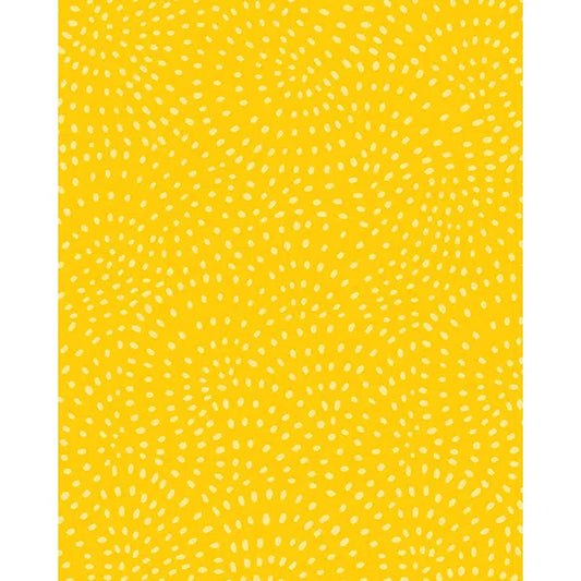 Patchwork Cotton Fabric - Twist - Yellow | Truro Fabrics