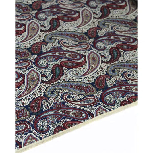 Pima Cotton Lawn Fabric - Eldon Paisley – view 2 | Truro Fabrics