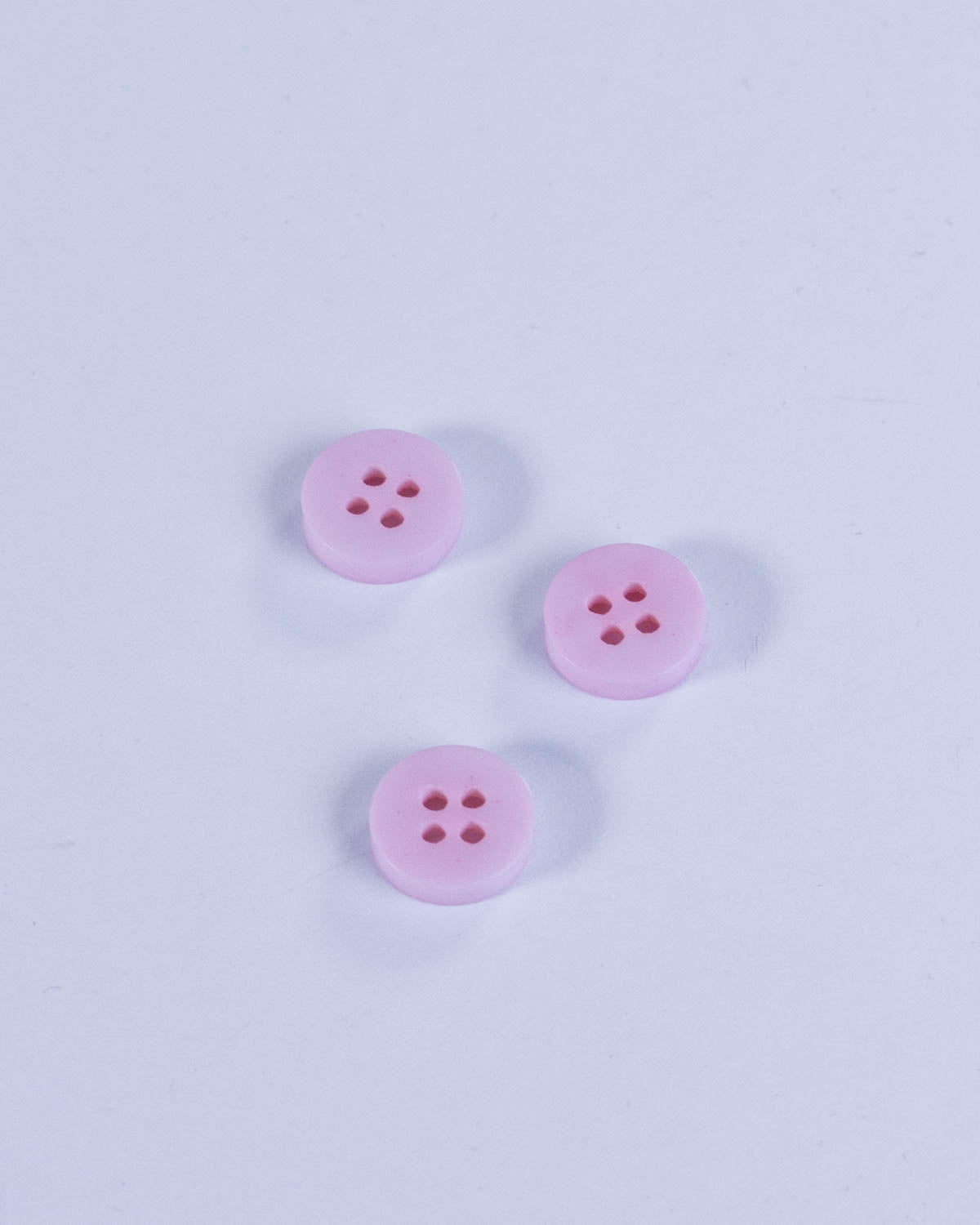 Button - Gingham Pink - 11mm