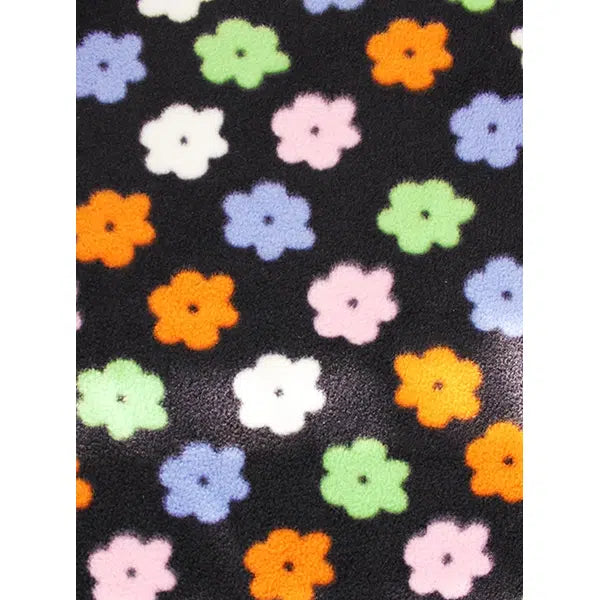 Polar Fleece Fabric - Daisy Daydream – view 3 | Truro Fabrics