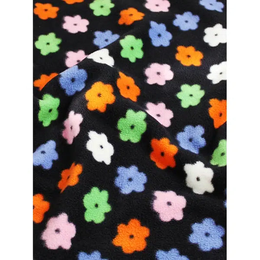 Polar Fleece Fabric - Daisy Daydream | Truro Fabrics
